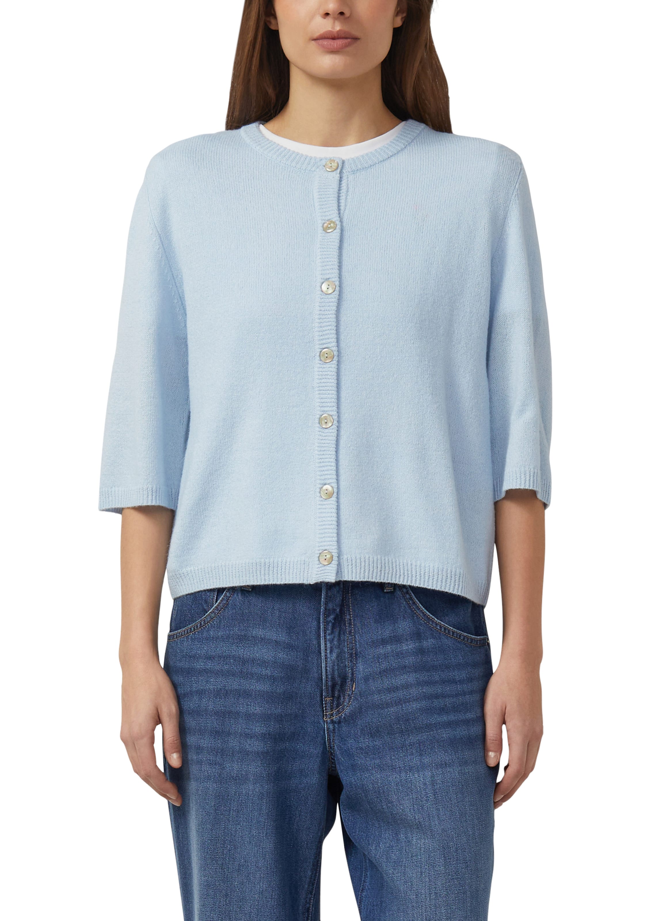 s.Oliver Gebreid vest in Blauw