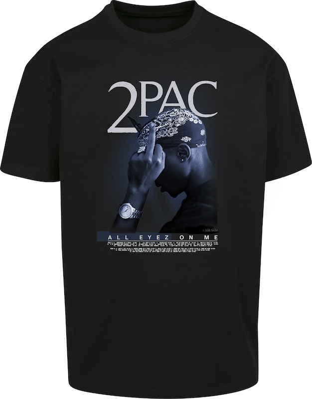 Mister Tee T-Shirt 'Tupac All F*ck the World' in Schwarz