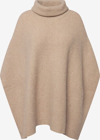 Ulla Popken Cape in Beige: voorkant