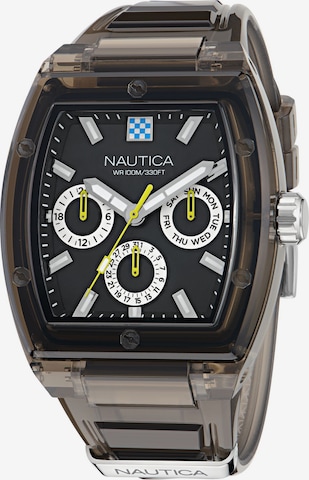 Orologio analogico 'Nct Starboard' di NAUTICA in nero: frontale