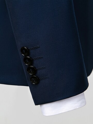 YOUTHUP Slim fit Suit 'Versio' in Blue