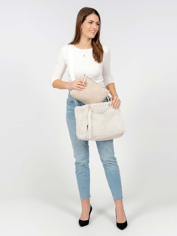 Suri Frey - Bolso de mano 'Bethany' en blanco