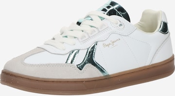 balts Pepe Jeans Zemie brīvā laika apavi 'BALL RISE': no priekšpuses