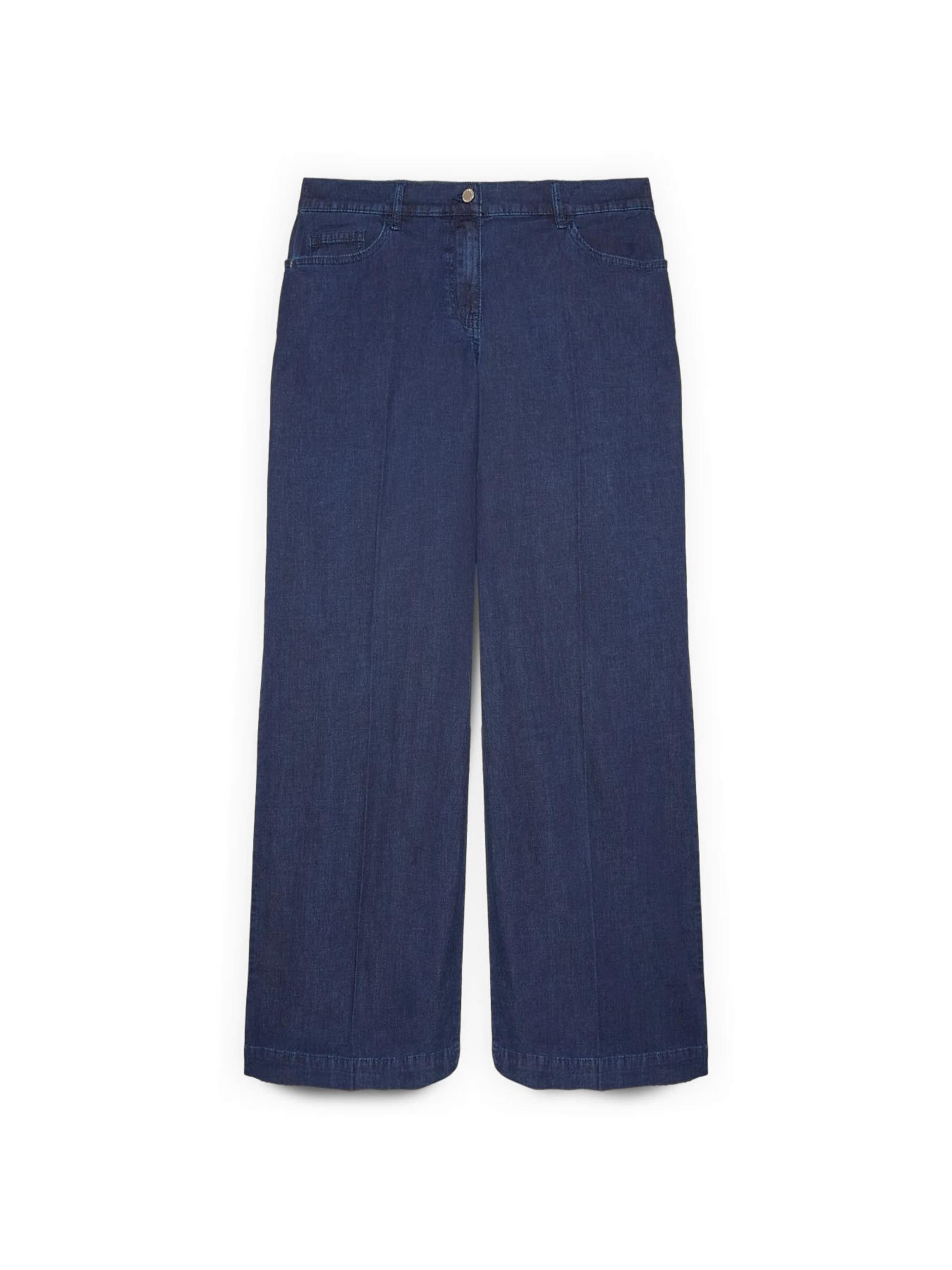 Fiorella Rubino Tapered Jeans in Blue: front
