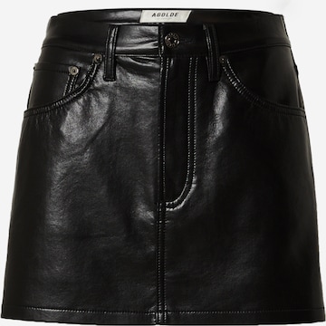 AGOLDE Skirt 'Liv' in Black: front