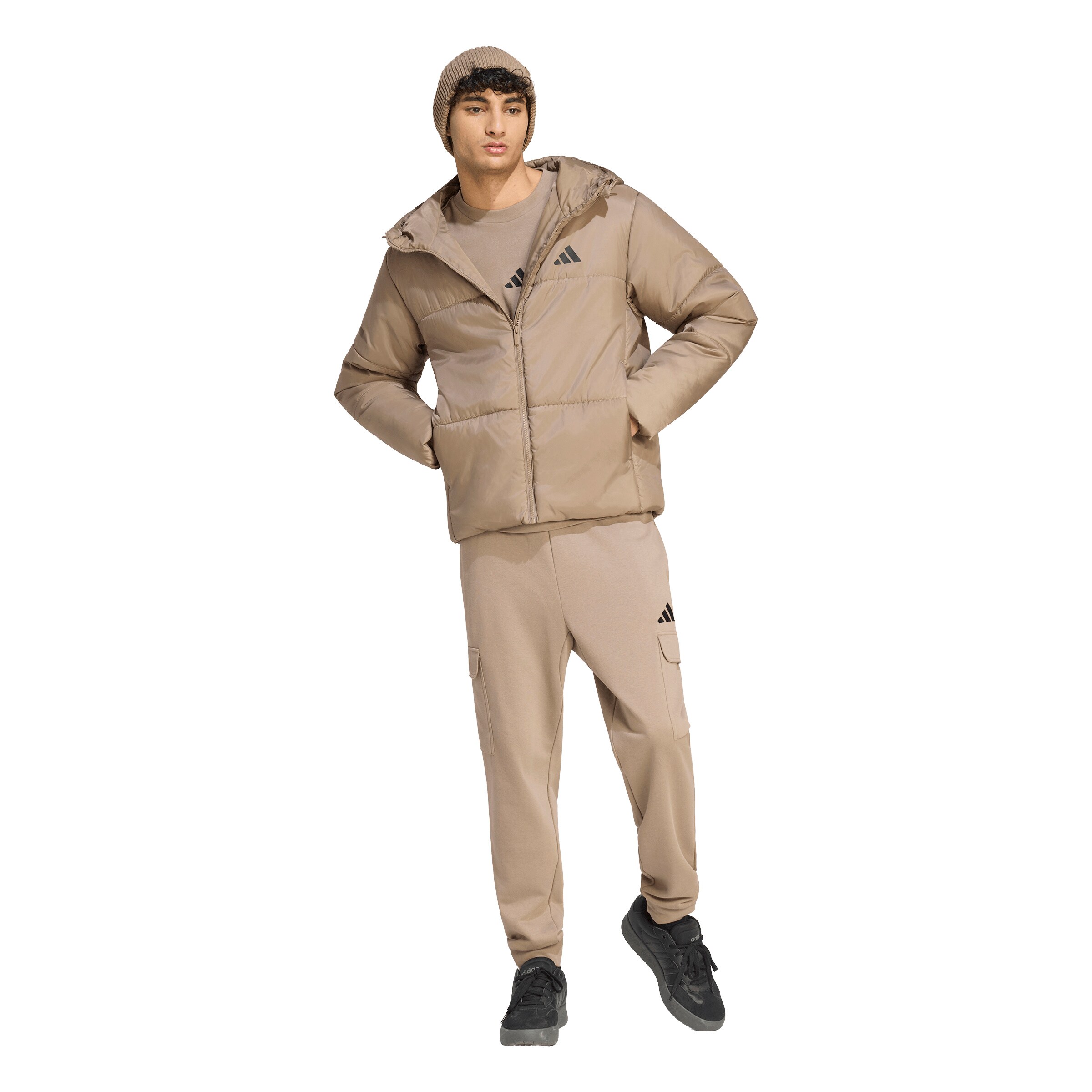 ADIDAS SPORTSWEARSportska jakna 'Essentials' - bež boja