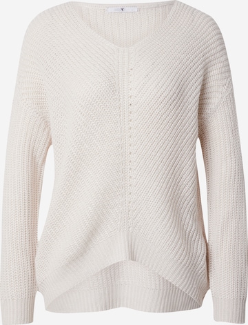 Hailys Sweater 'Pi44pa' in Beige: front