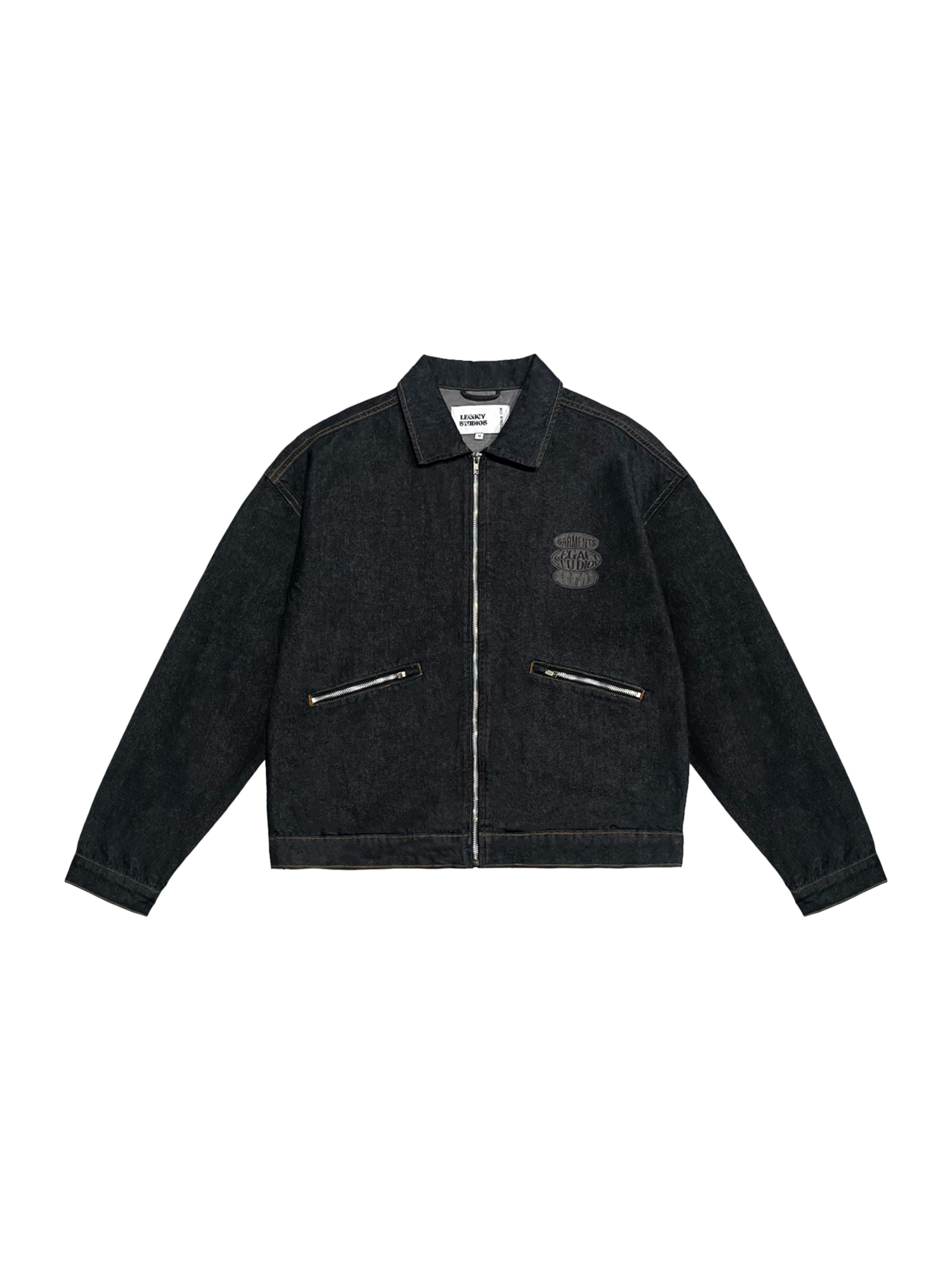Legacy Studios Jacke in Schwarz: Vorderseite