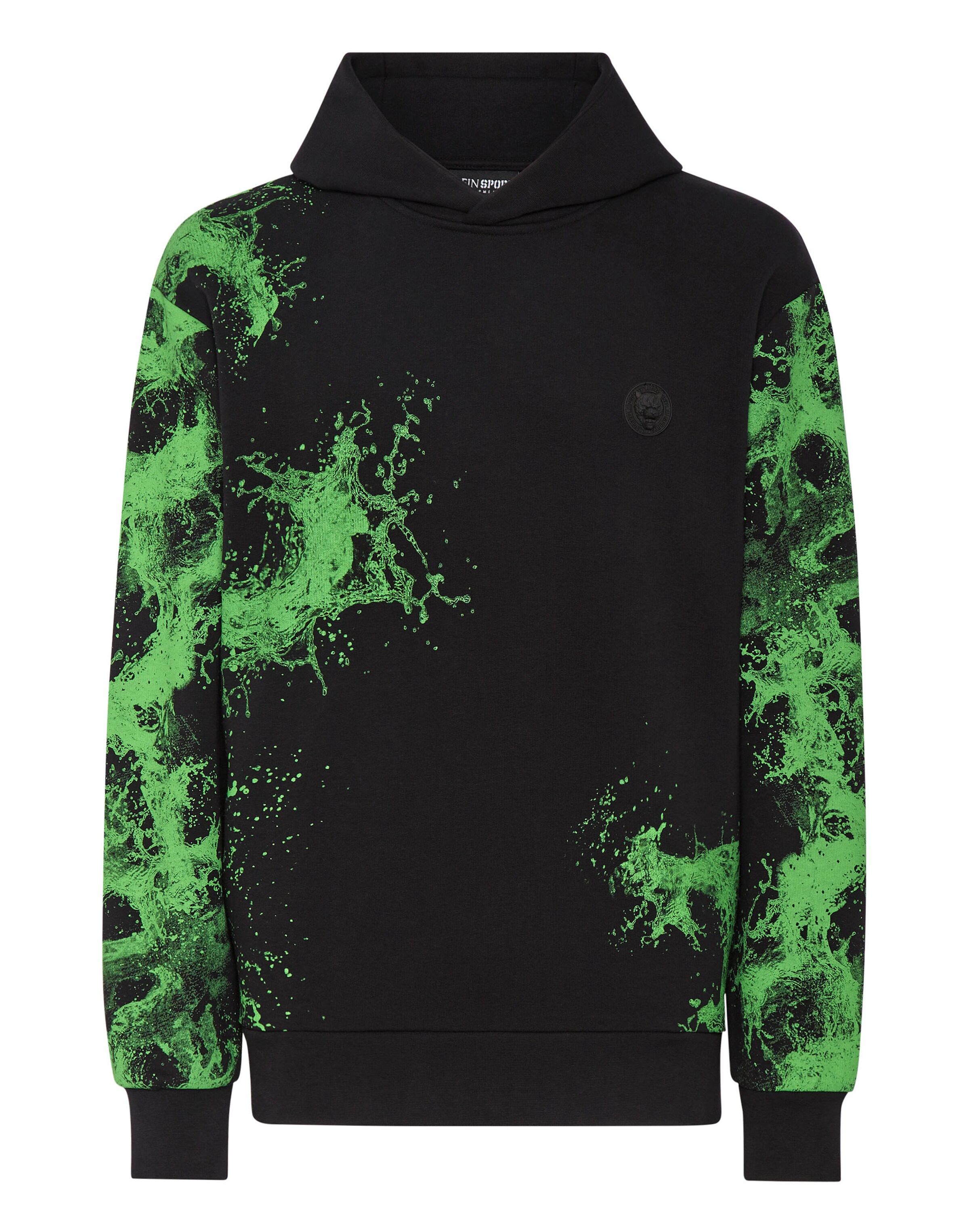 Plein Sport Sweatshirt in Black: front