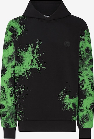 Plein Sport Sweatshirt in Black: front