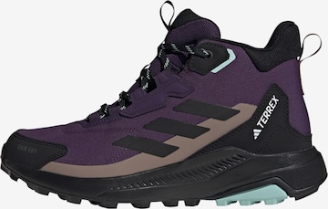 ADIDAS TERREX Boots 'Anylander' in Purple: front