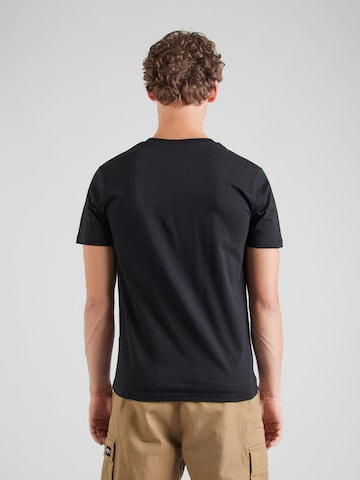 19V69 ITALIA T-Shirt 'Rafael' in Schwarz: Rückseite