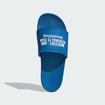 ADIDAS PERFORMANCE Muiltjes 'Adilette Komfort Mercedes AMG Petronas F1 Team' in Blauw