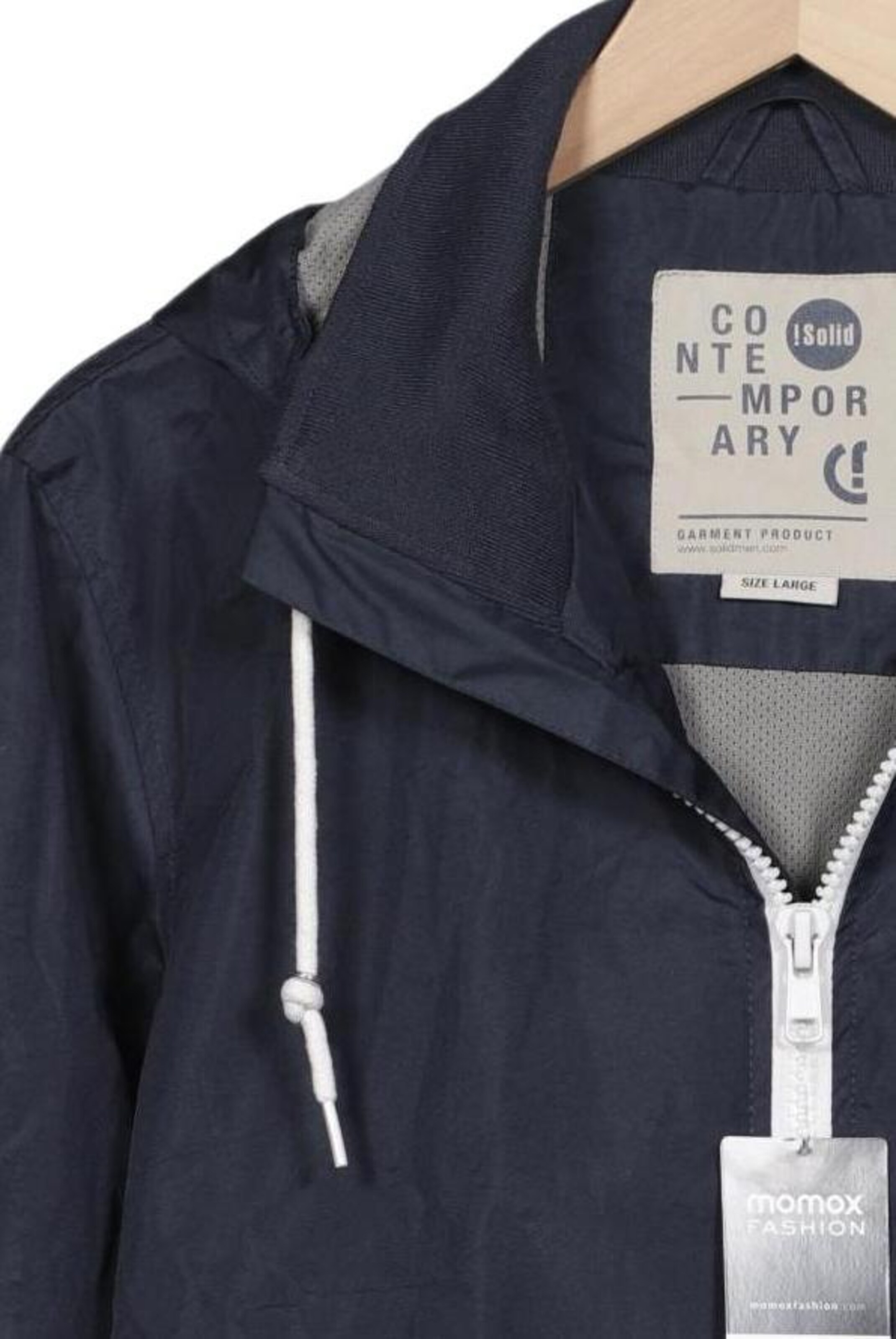 !Solid Jacket & Coat in L in Blue