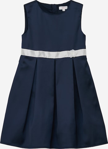 s.Oliver Dress in Blue: front