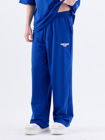 VAMOS CLO Loose fit Trousers in Blue