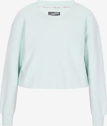 Sweat-shirt 'Vintage' DreiMaster Vintage en vert : devant