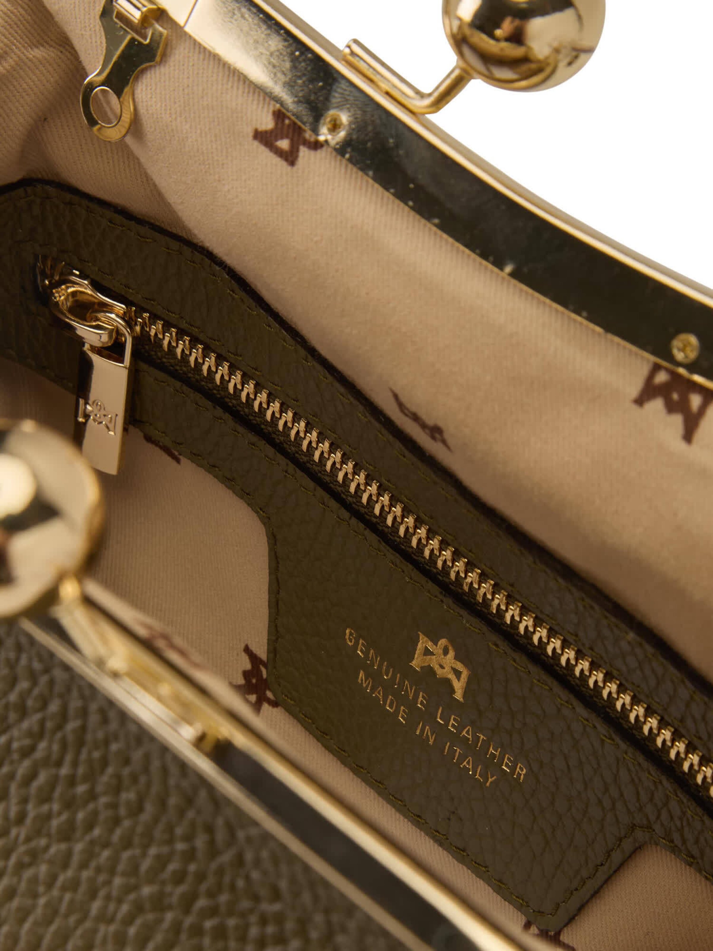 Pochette 'Joy' Cuoieria Fiorentina en vert