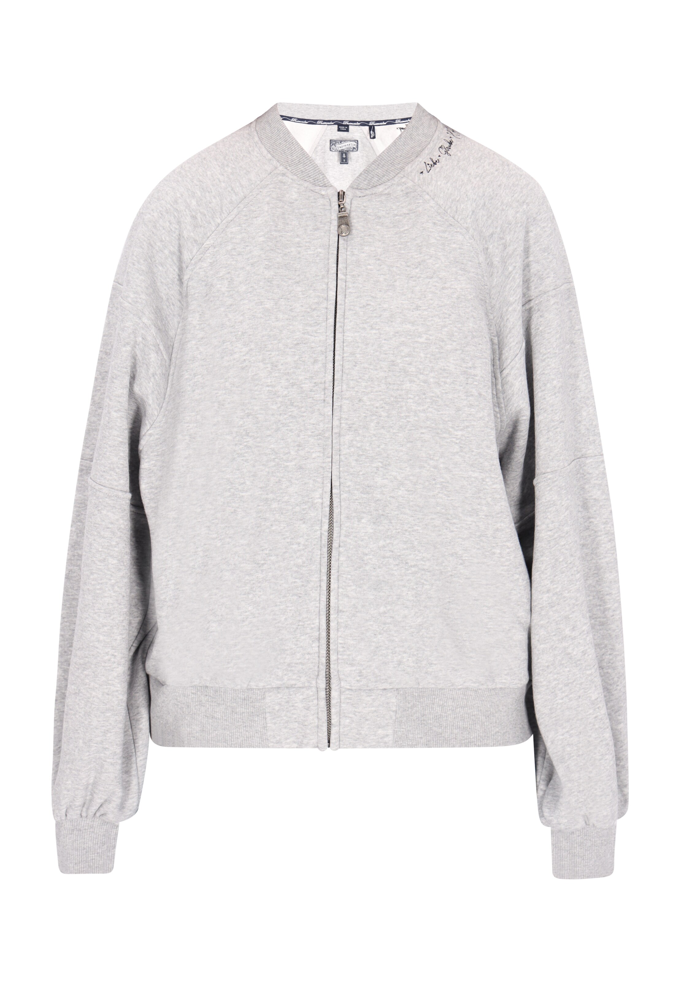 DreiMaster Vintage Mikina – šedá: přední strana