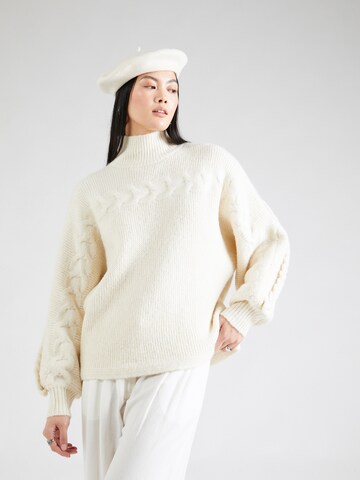 TOPSHOP Pullover in Beige: predná strana