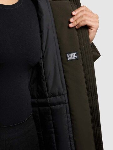 Cappotto invernale 'Yaak5' di khujo in verde