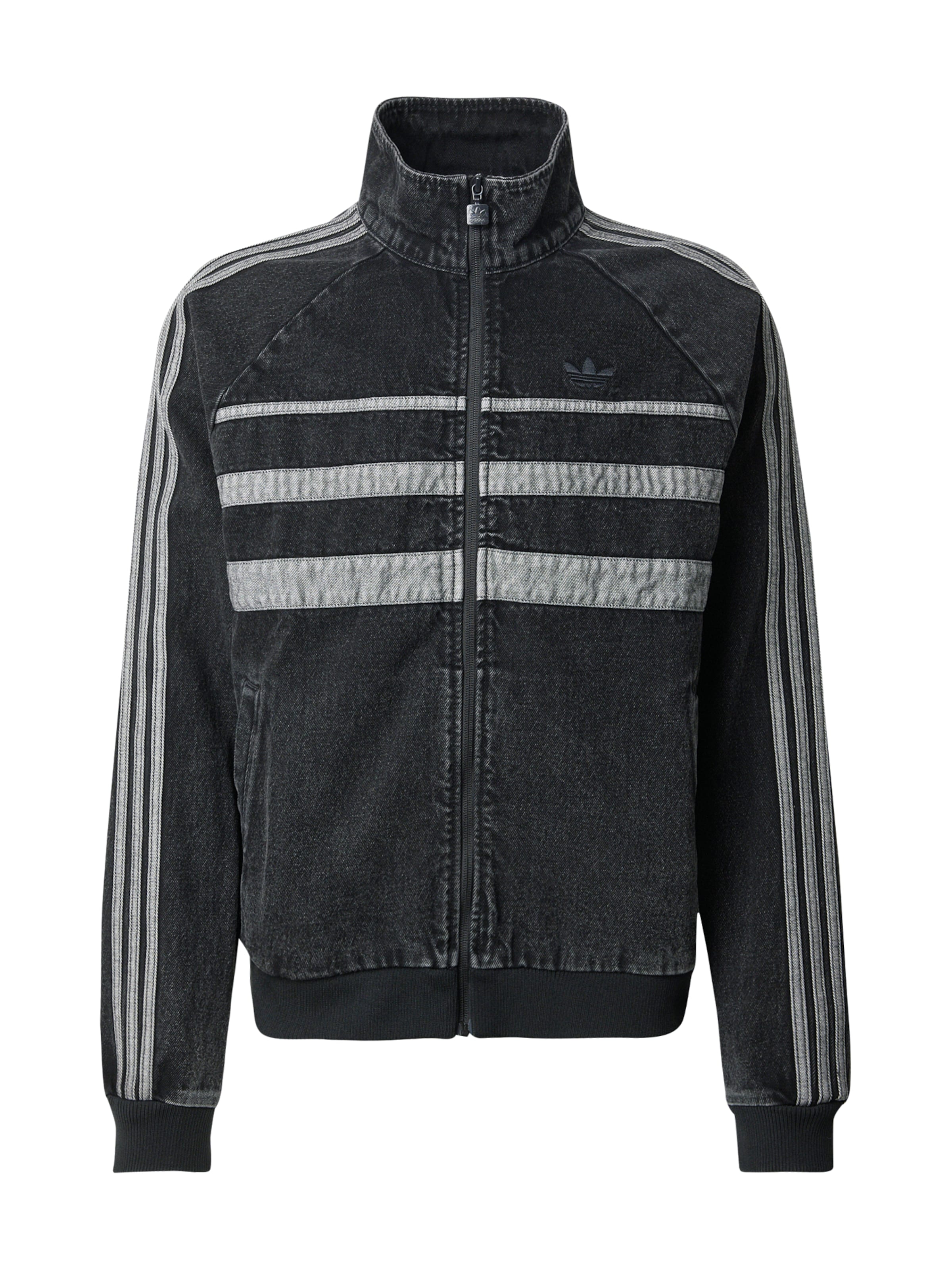 ADIDAS ORIGINALS Overgangsjakke 'FIRST' i sort: forside