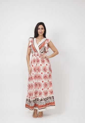 Elara Kjole i rød: forside