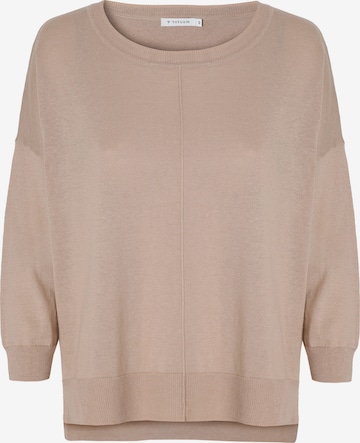 Pulover de la TATUUM pe bej: față