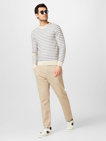 BLEND Regular Broek in Beige