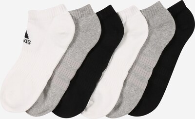 ADIDAS PERFORMANCE Athletic Socks in Grey / Black / White, Item view