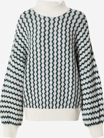 SISTERS POINT Sweater 'HAKA-PU' in White: front