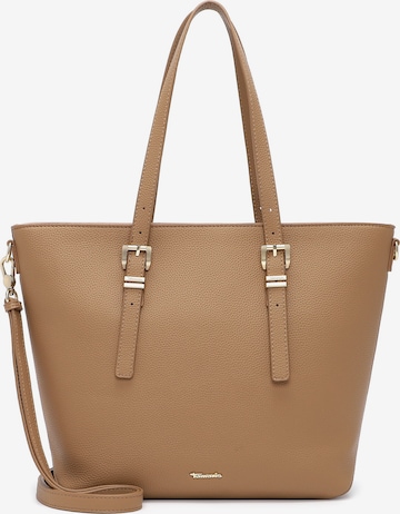 Cabas 'Mareen' Tamaris en beige : devant