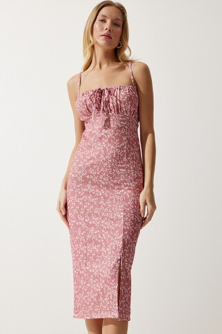 Happiness İstanbul Лятна рокля в розово