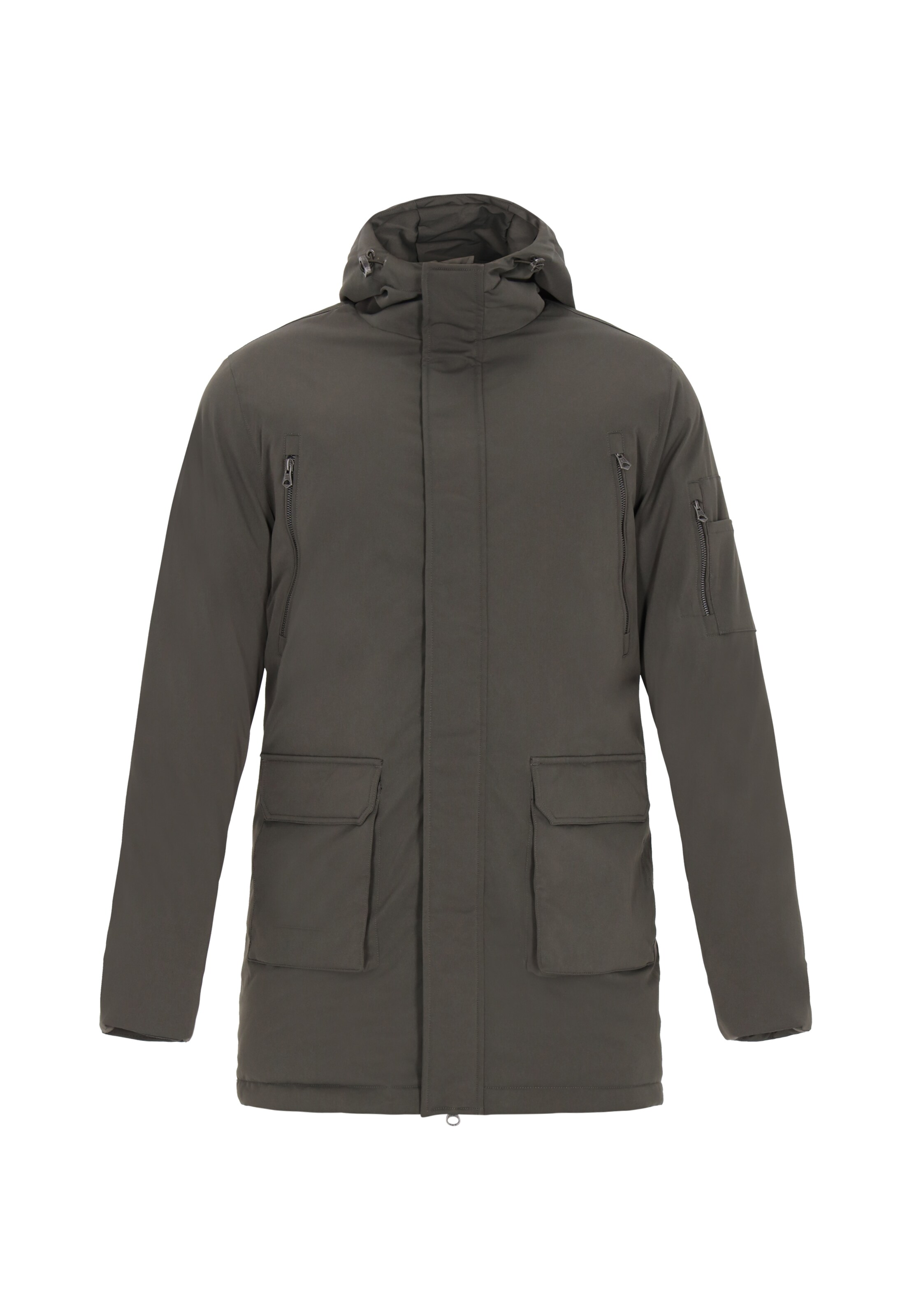 DreiMaster Vintage - Sobretudo meia-estação em verde: frente