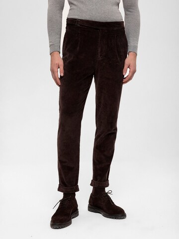 Regular Pantalon Antioch en marron : devant