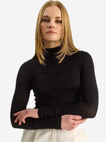 Camicia da donna di Bianco Lucci in nero