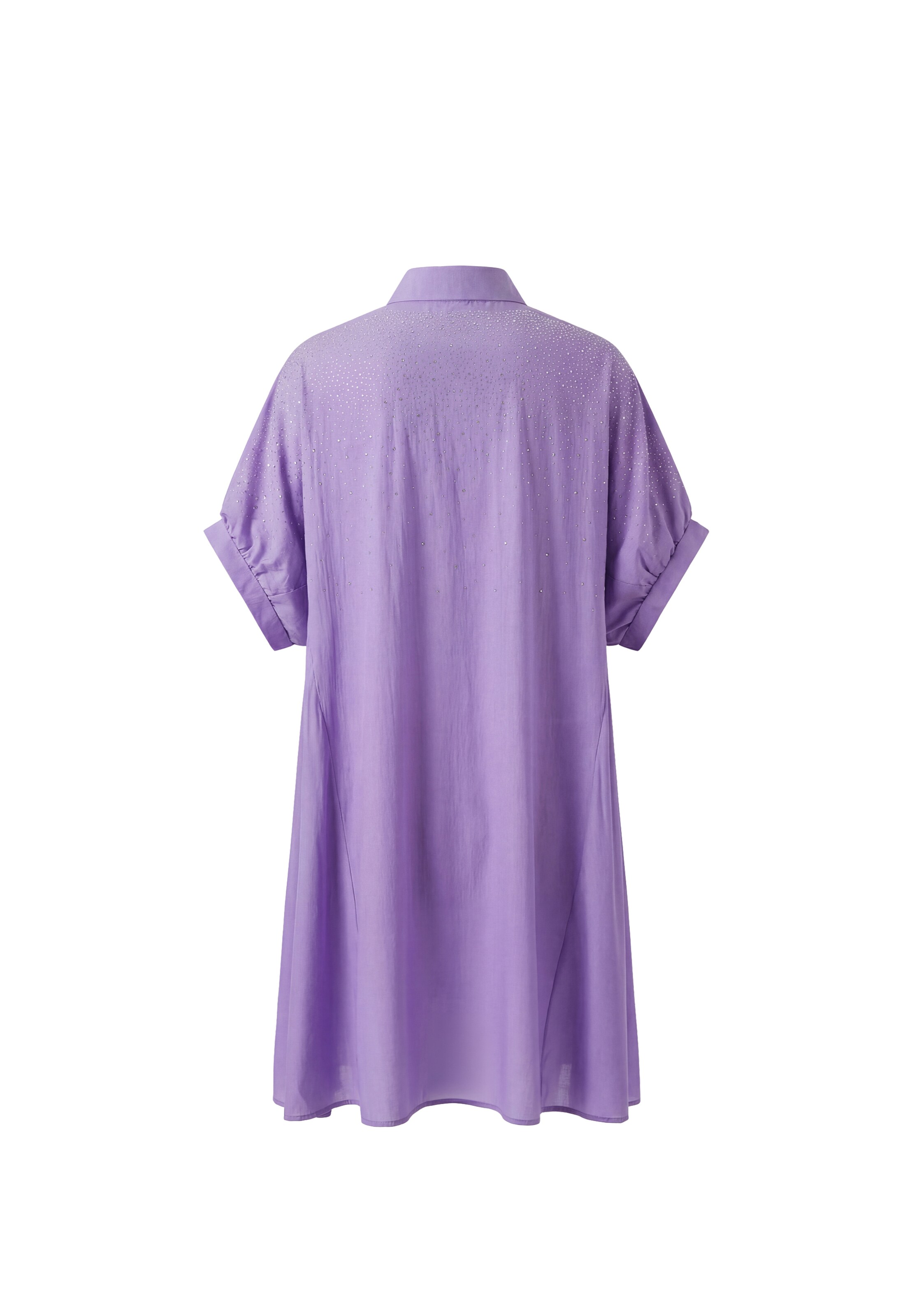 faina - Vestido camisero 'Glow' en lila