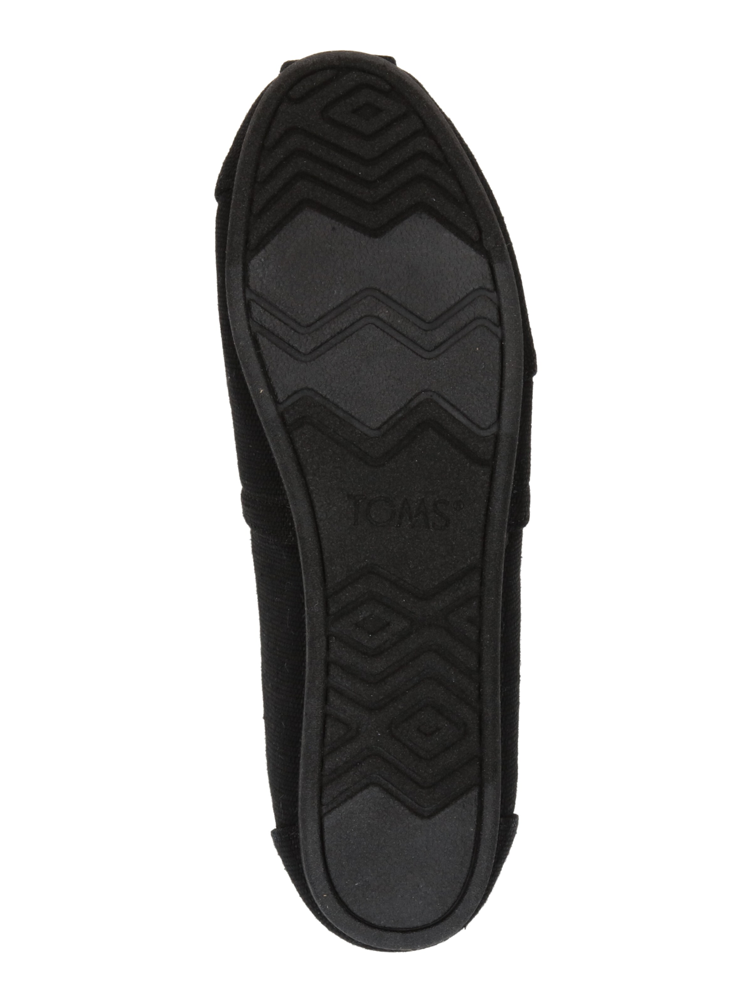 Chaussure basse 'ALPARGATA' TOMS en noir