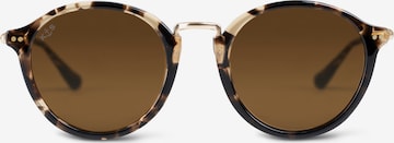 Kapten & Son Sunglasses 'Maui Crystal Tortoise Brown' in Brown