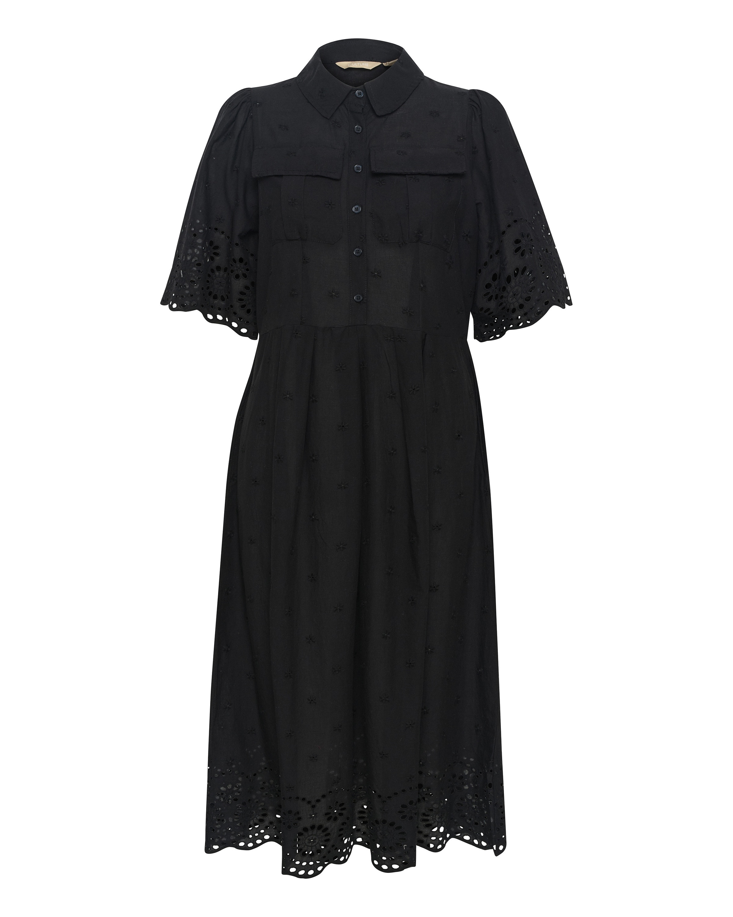 CULTURE Kjole 'CUReya' i sort: forside