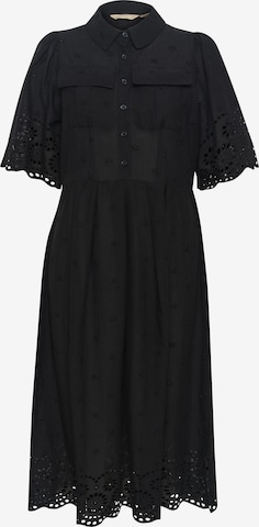 CULTURE Jurk 'CUReya' in Zwart: voorkant