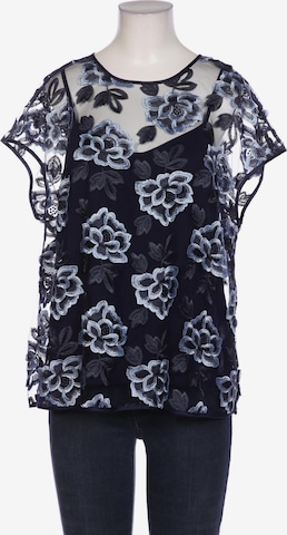 MADELEINE Bluse M in Blau: Vorderseite