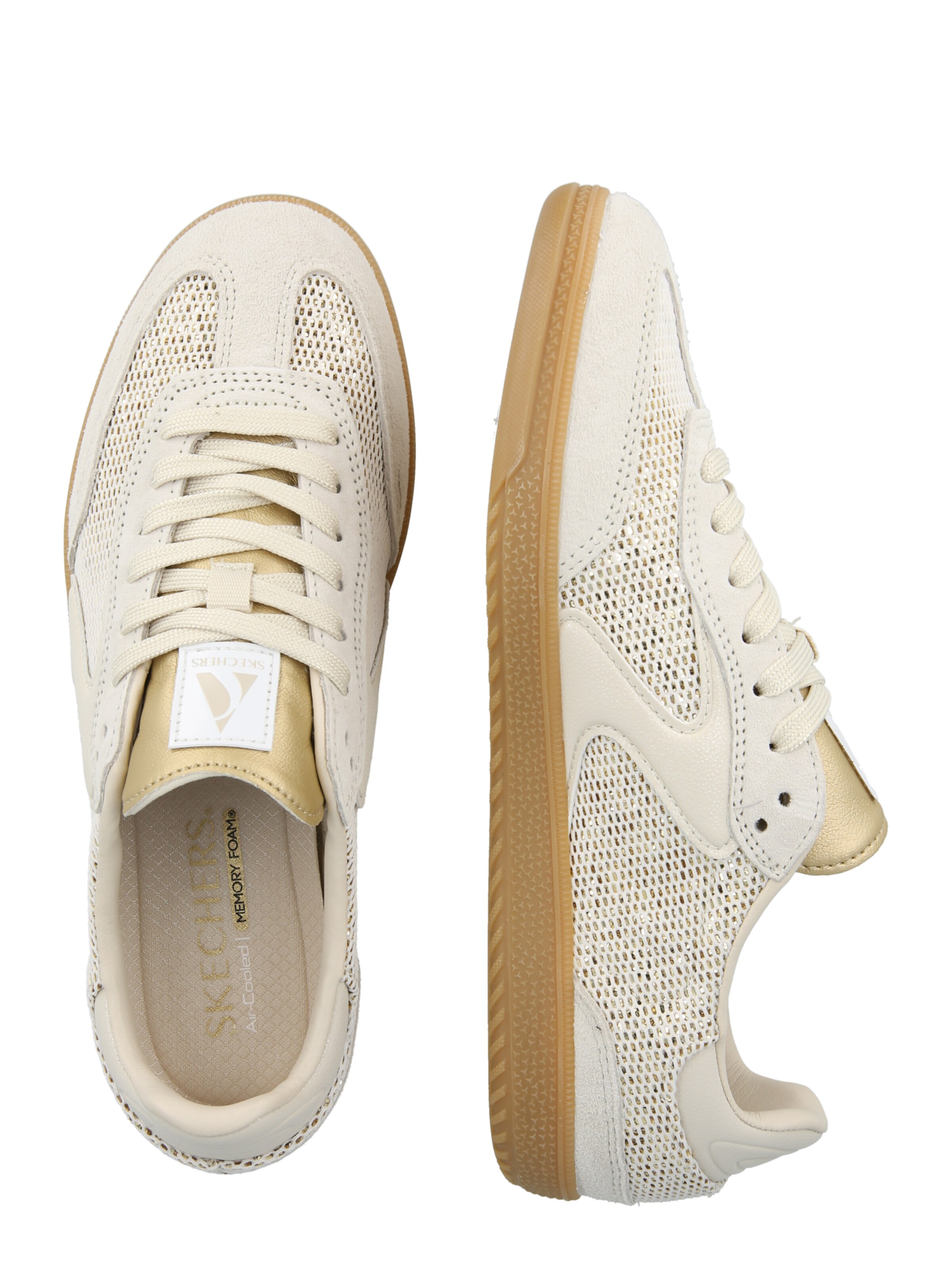 SKECHERS Низкие кроссовки 'HOTSHOT-MESHING WELL' в Белый