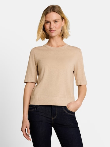 TOM TAILOR Trui in Beige: voorkant