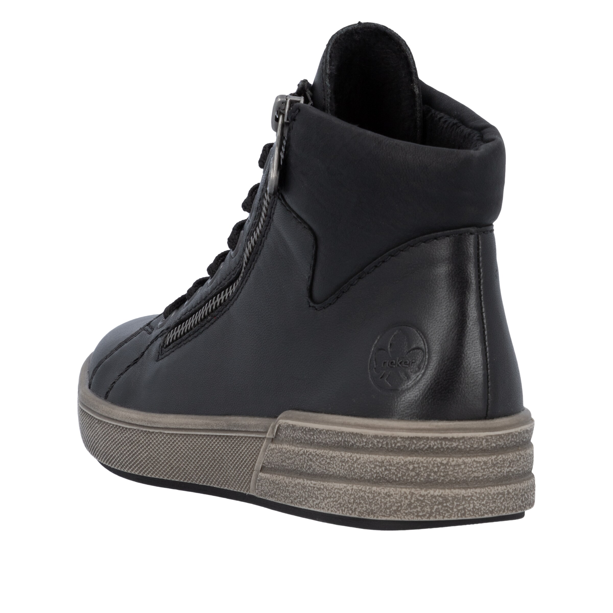 Baskets hautes Rieker en noir
