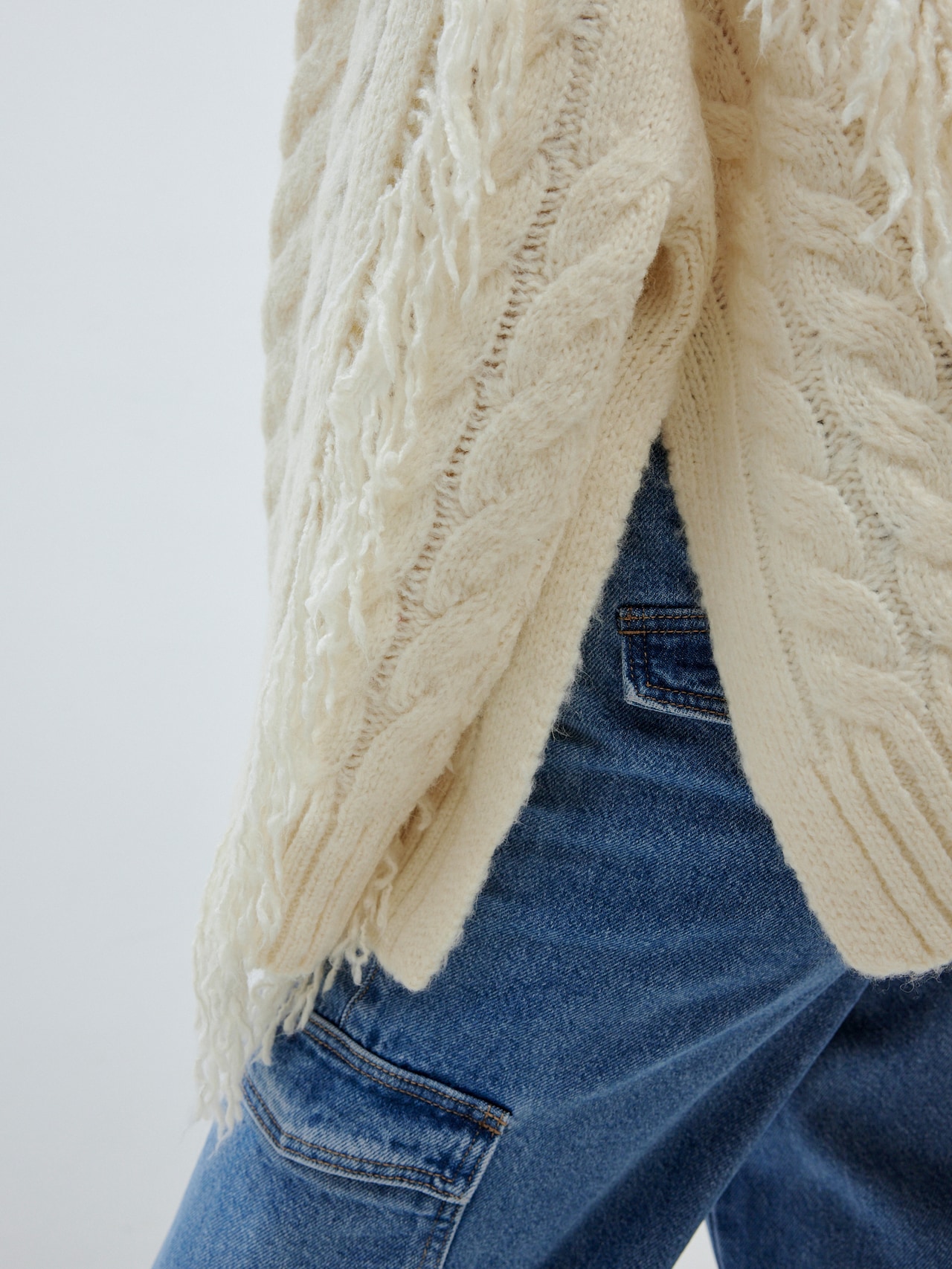 EDITED Produits Pull-over 'Klara' beige