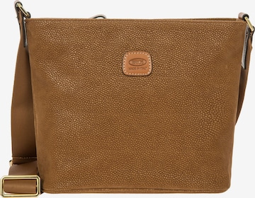 Bric's Crossbody Bag 'Life' in Brown: front