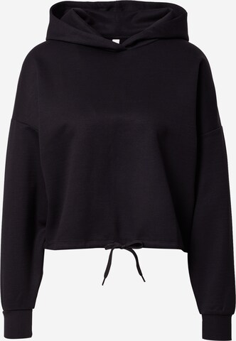 JDY Sweatshirt 'EDEL' in Black: front
