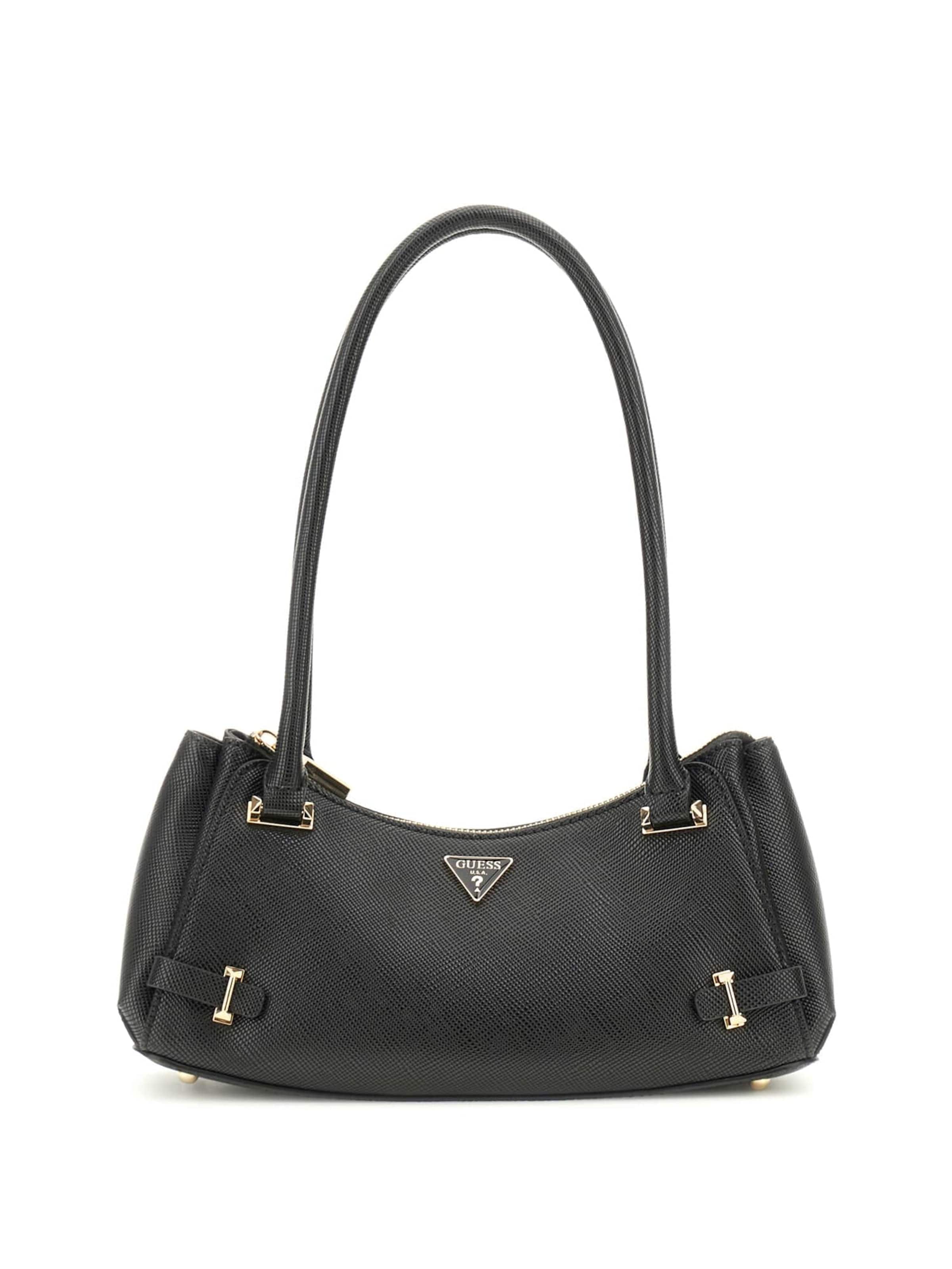 GUESS Schultertasche 'Rosalba' in Schwarz: Vorderseite