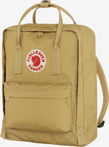 Fjällräven Rucksack ' Kanken ' in Gelb: predná strana